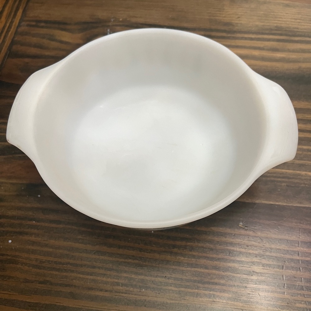 Anchor Hocking Fire King‎ 1 Qt. Casserole Dish Candle Glow  Design 436 USA - Picture 3 of 6